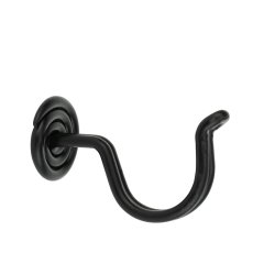 Deurbeslag Kapstokhaken Draadhaakje zwart ijzer Altentreptow - 30 mm
