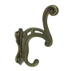 Kapstokhaak nostalgisch brons Olfen - 110 mm