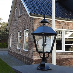 Buitenlampen Klassiek Landelijk Sokkellamp vloer rustiek Baarsdorp - 72 cm