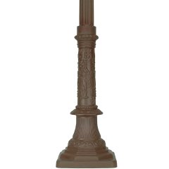 Poteau à lanterne de jardin fonte M05G - 174 cm