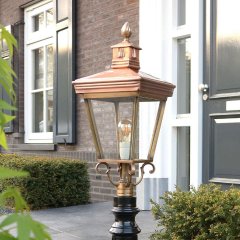 Außenbeleuchtung Klassisch Ländlich Einzelne leuchtenschirm bronze K24 - 60 cm