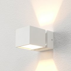 Wall lamp design up down white Acuto - 6.8 cm