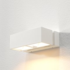 Wall light design up down white Burolo - 6 cm