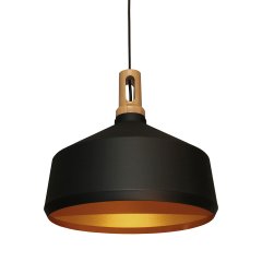 Design Verlichting Plafondlamp retro zwart goud Allein - Ø 36 cm