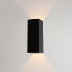 Wall light led Up Down black Arbus - 15 cm
