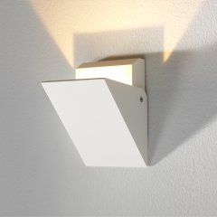 Wall lamp tiltable Up Down white Cagno - 15 cm