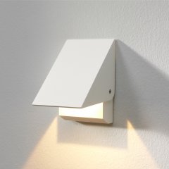 Wall lamp tiltable Up Down white Cagno - 15 cm