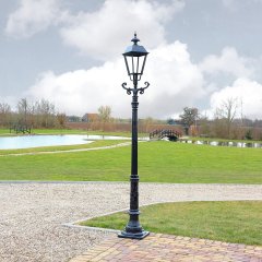 Buitenverlichting Klassiek Landelijk Lantaarnpaal Venlo - 280 cm
