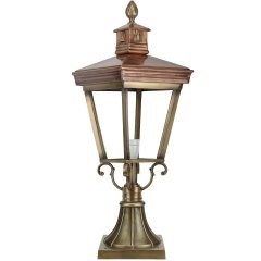 Außenbeleuchtung Klassisch Terrassenlampe Dalfsen bronze M - 75 cm