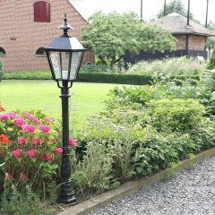 Außenbeleuchtung Klassisch Ländlich Gartenlaterne Oosterbeek - 142 cm 