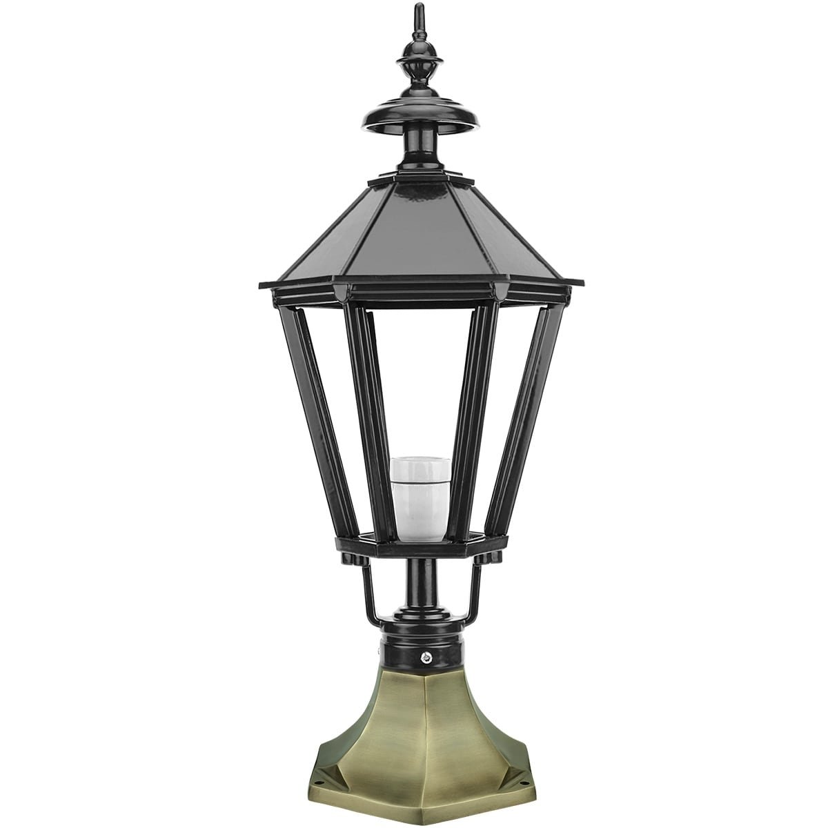 Lampe de terrasse Borssele bronze - 64 cm
