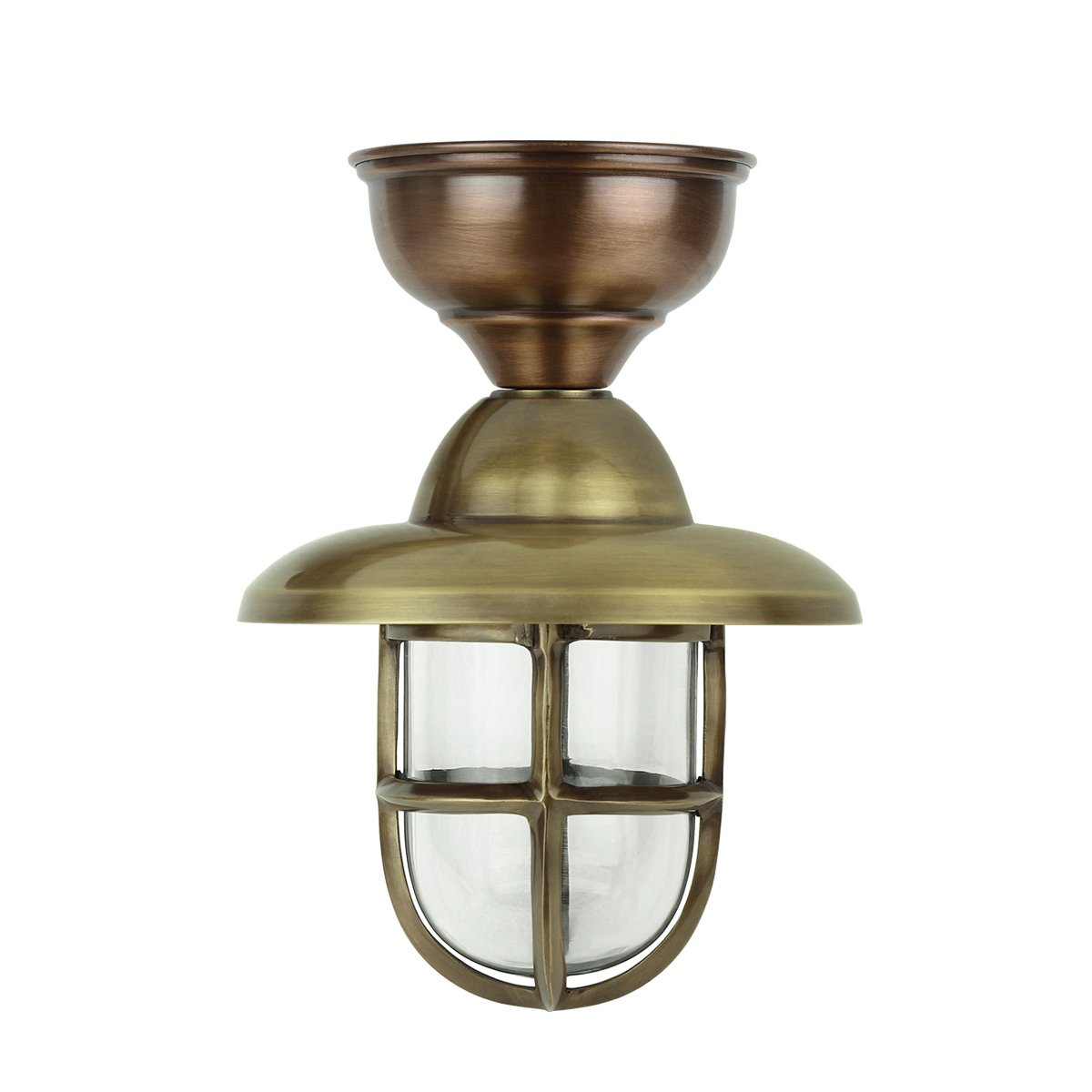 Ship lamp Marine copper brass - 32 cm