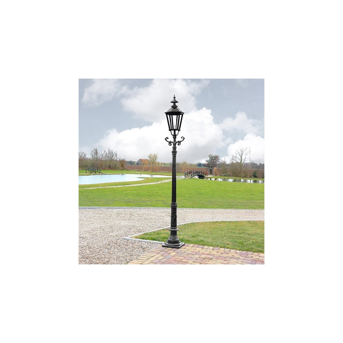 Lantaarnlamp zeskant Bovenkarspel - 280 cm