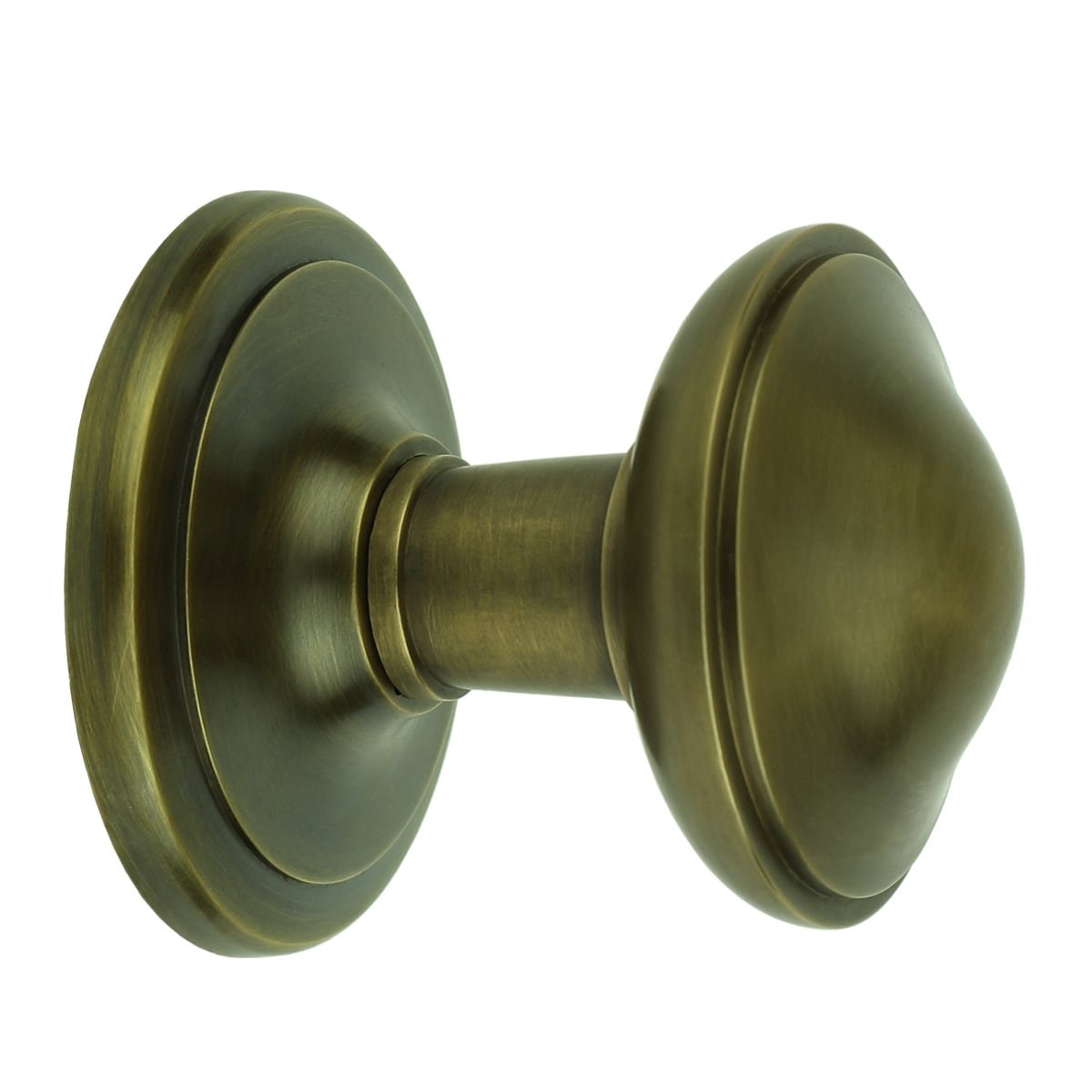 Door knob rustic bronze Bayreuth - Ø 72 mm