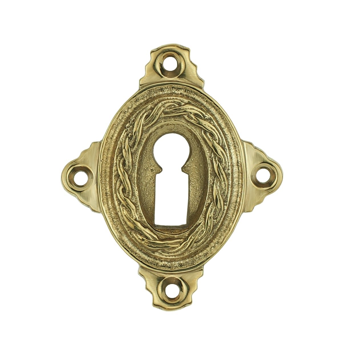 Hardware Door Rosettes Key rosette antique brass Merzig - 65 mm