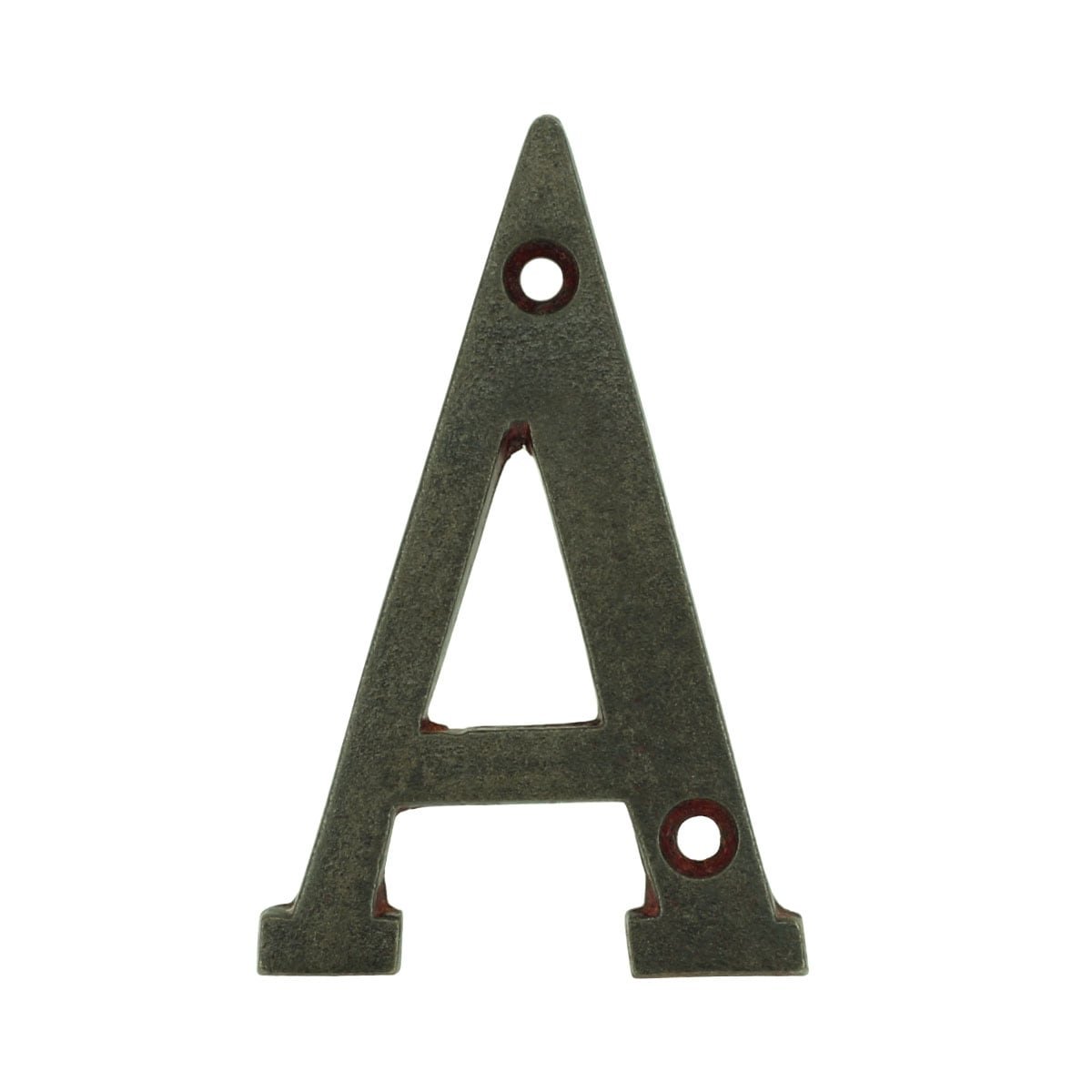 Facade Decoration Numbers & Letters House letter addition A rustic iron - 75 mm
