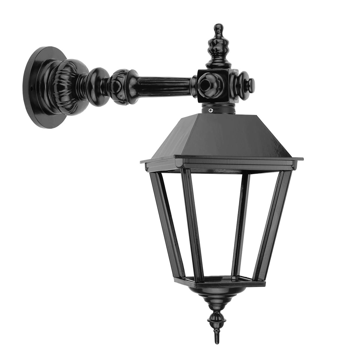 Buitenlampen Klassiek Landelijk Wandlampje hangend vierkant Balgoij - 52 cm