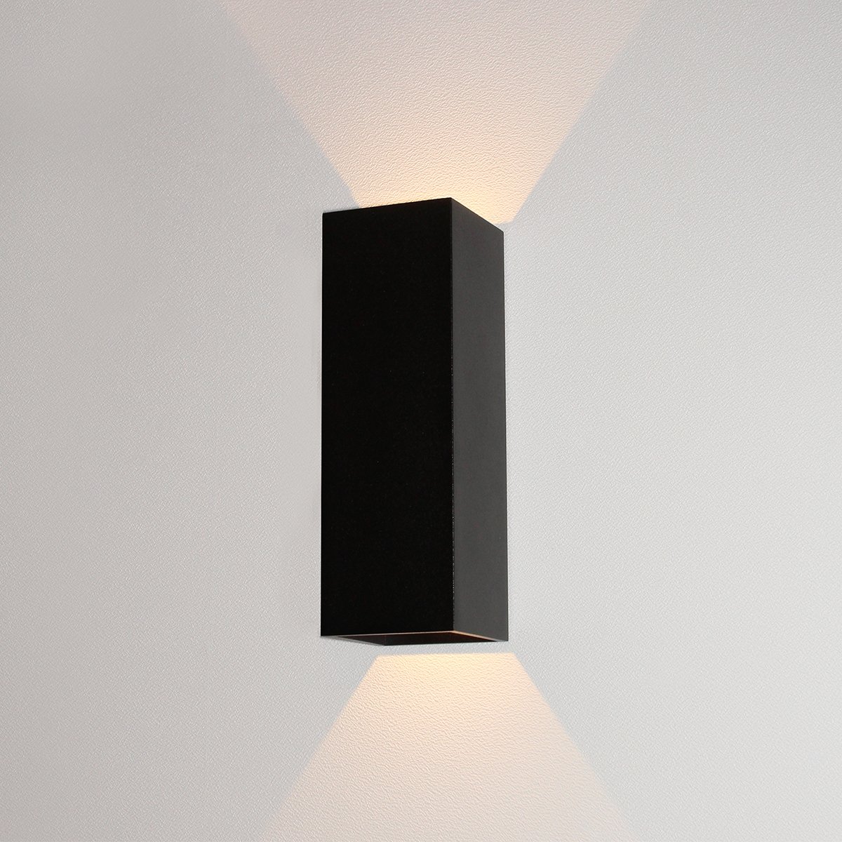 Wall light led Up Down black Arbus - 25 cm