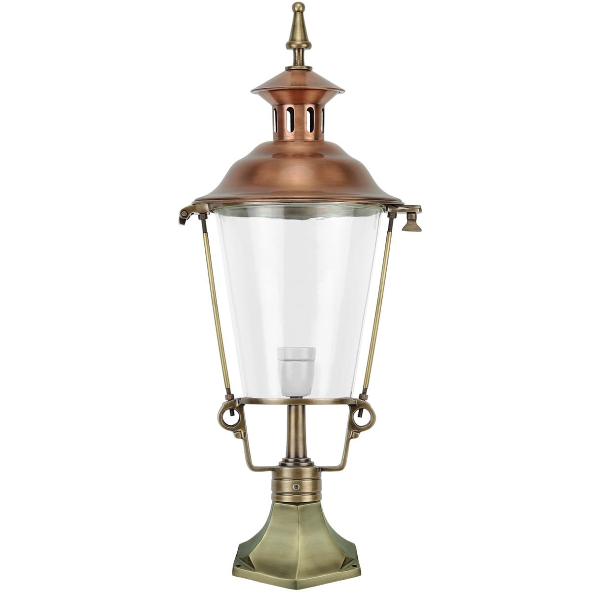 Outdoor lighting Classic Rural Garden lantern Maasgouw bronze - 70 cm