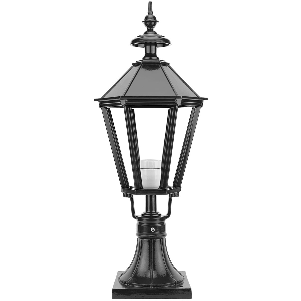 Outdoor Lighting Country Style Pedestal lamp Maastricht L - 79 cm