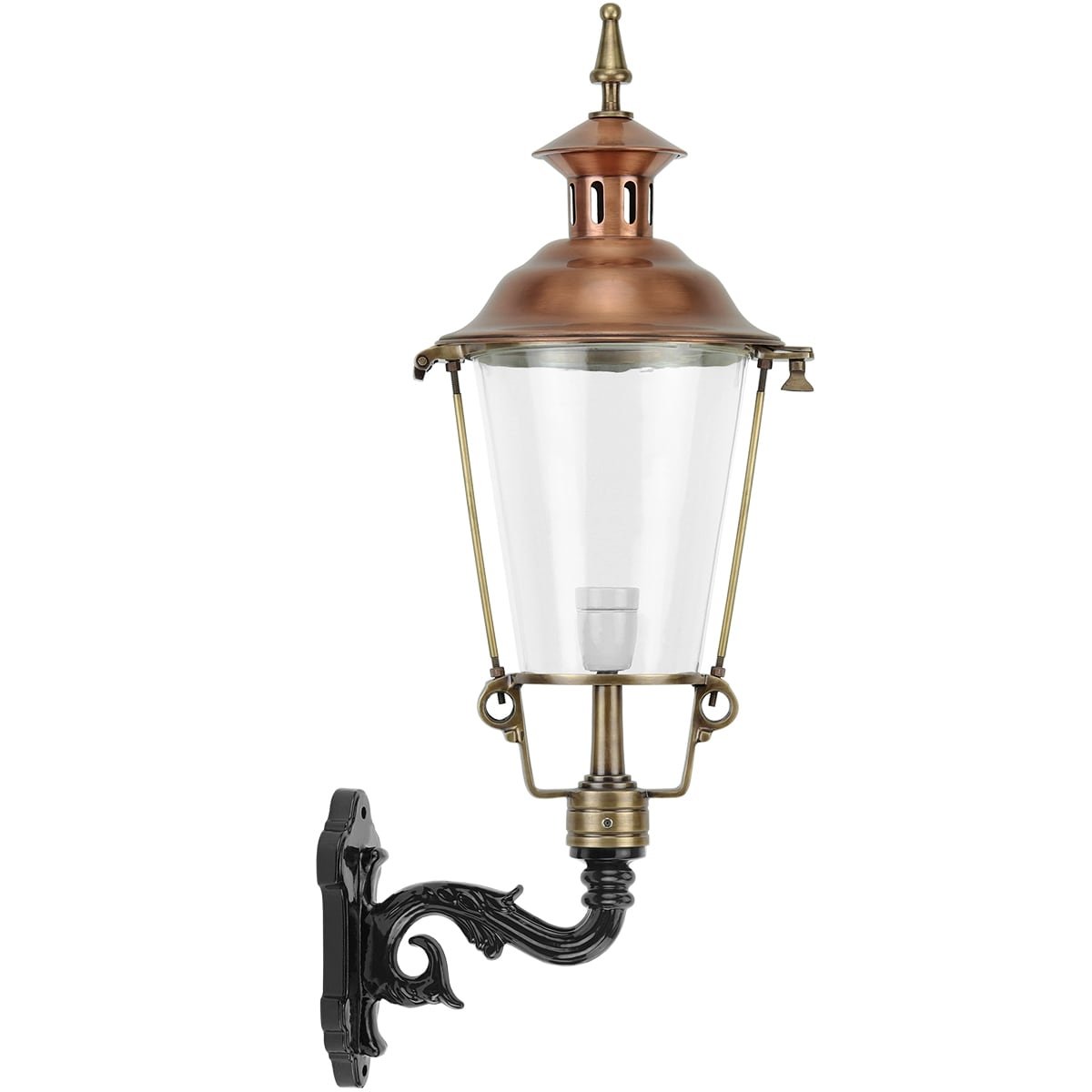 Outdoor lighting Classic Rural Facade lantern Kaatsheuvel bronze - 75 cm