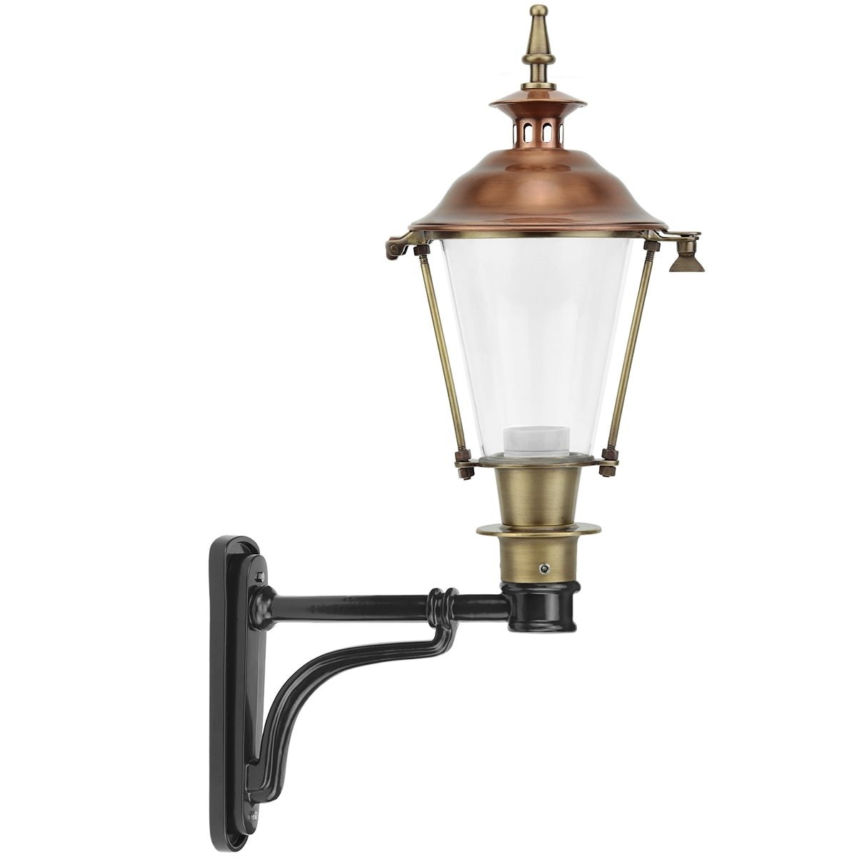 Außenbeleuchtung Klassisch Ländlich Scheune lampe Dubbeldam bronze - 65 cm