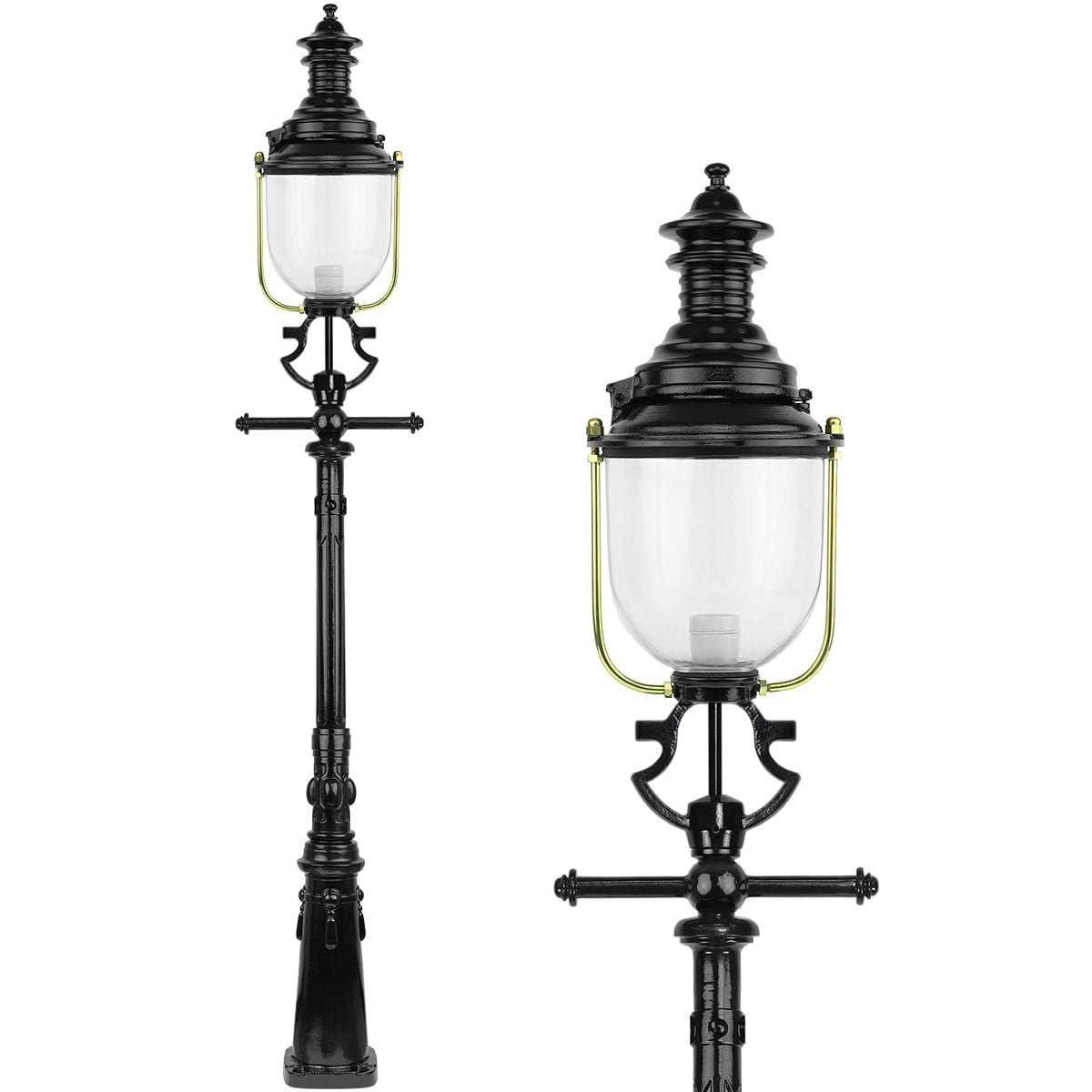 Outdoor Lighting Classic Rural Street lantern robust Oldehove - 310 cm