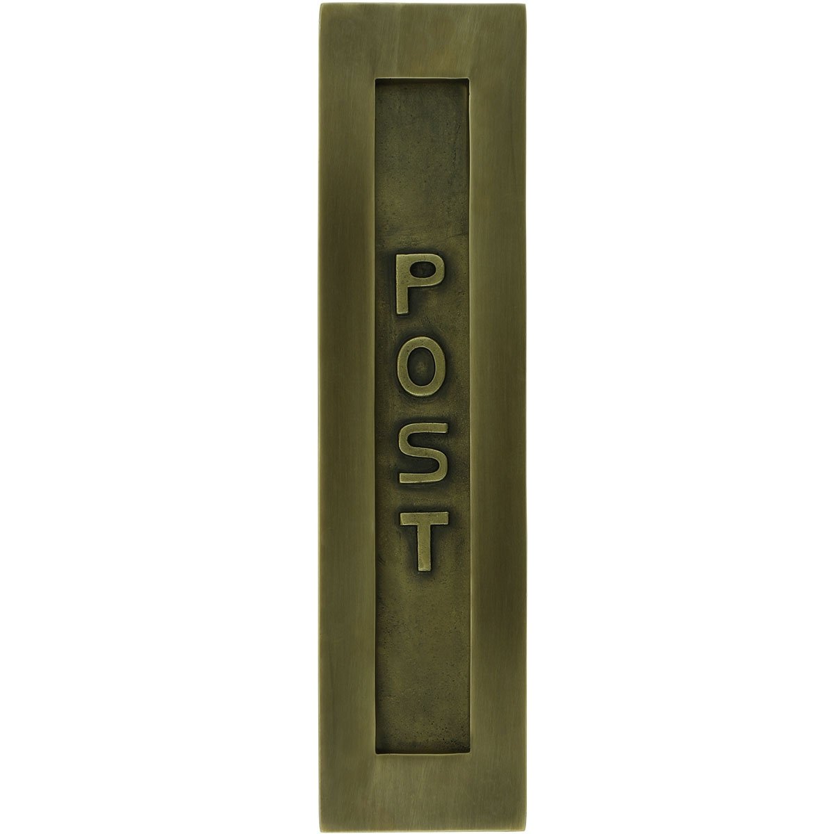Brievenbussen Klassiek Landelijk Briefklep Post staand brons Uxbridge - 325 mm