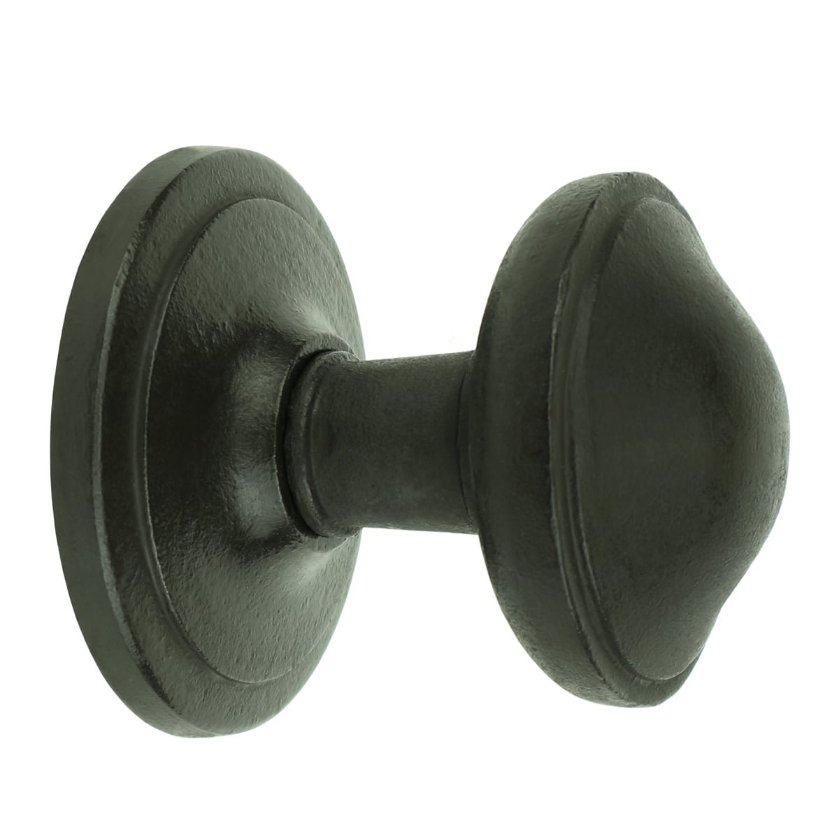Hardware Doorknobs Door knob patina cast iron Flöha - Ø 72 mm 