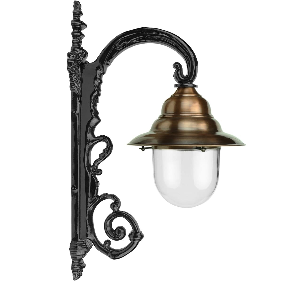 Buitenverlichting Klassiek Landelijk Franse stallamp 'T Gooi - 70 cm