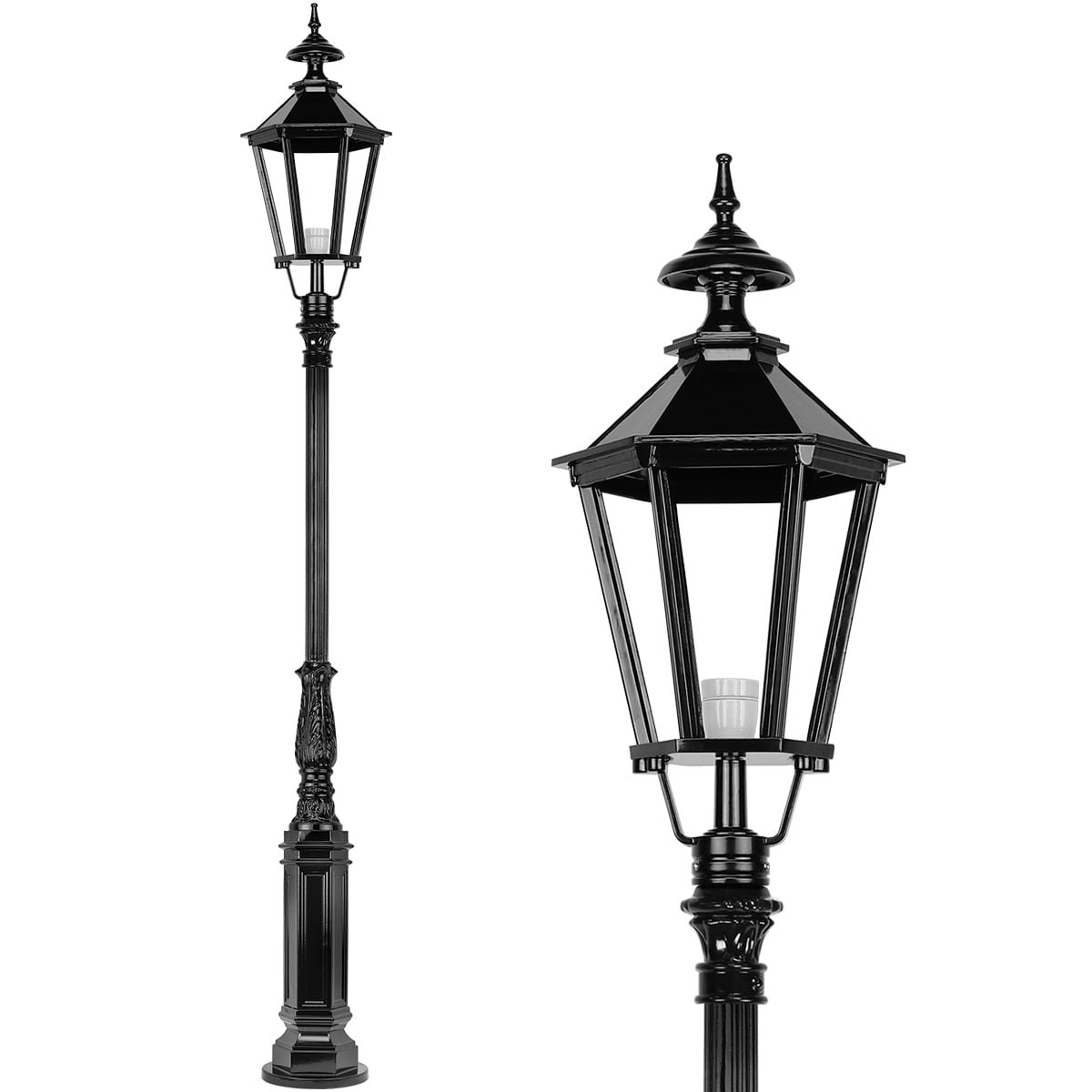 Outdoor lantern standing Zevenhuis - 290 cm