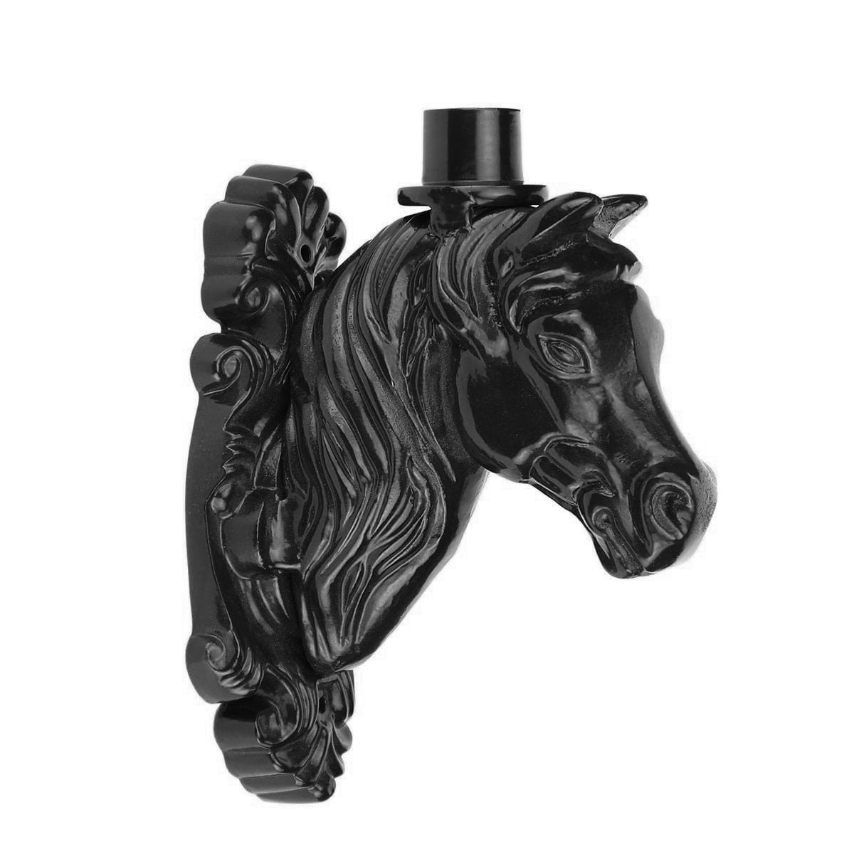 Buitenverlichting Klassiek Landelijk Wandsteun Paard ornament WA73 - 32 cm