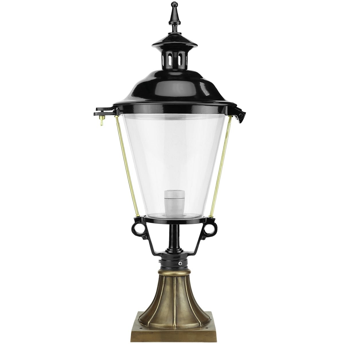 Outdoor Lighting Classic Rural Lantern lamp Bloemendaal bronze - 76 cm