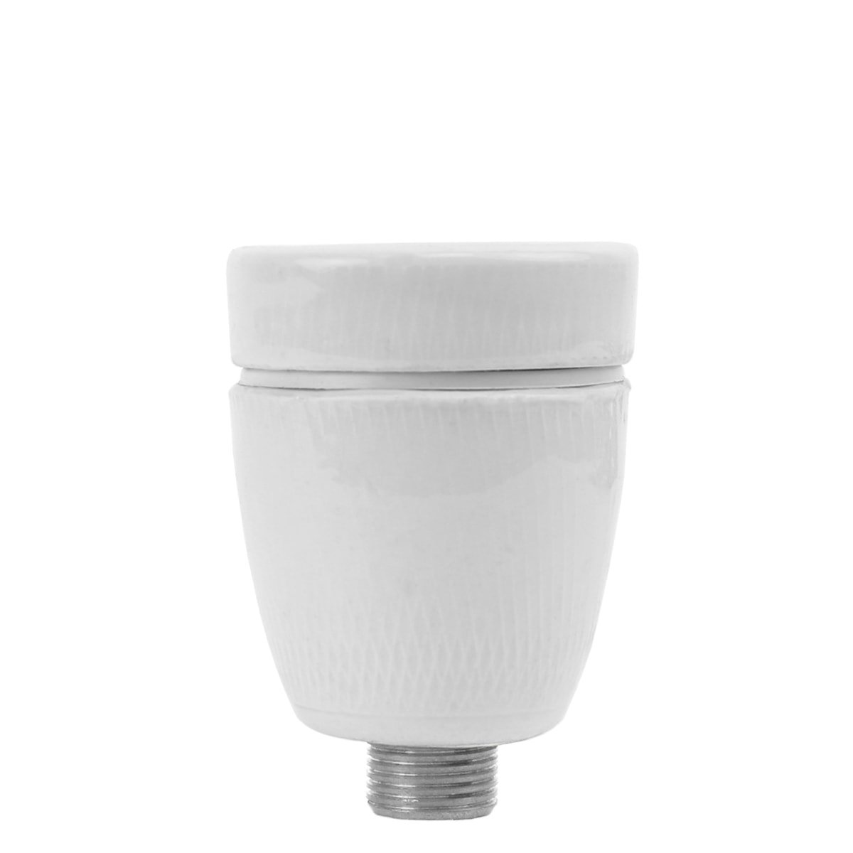 Løse porcelæn lampeholder E27 - Ø 10 mm