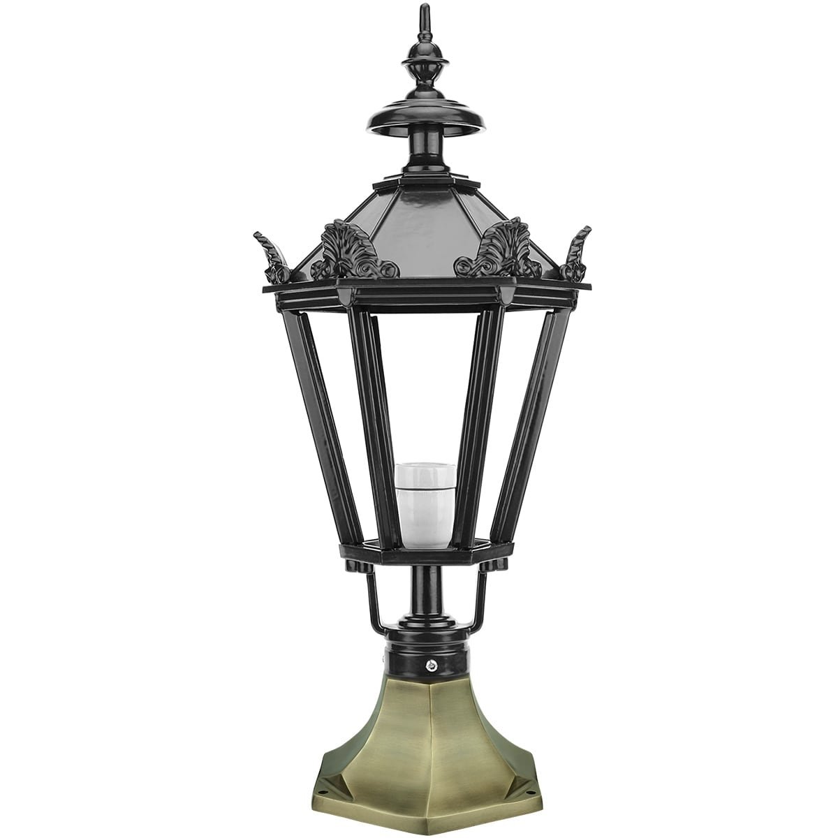 Lanterne d'extérieur Asselt bronze - 64 cm