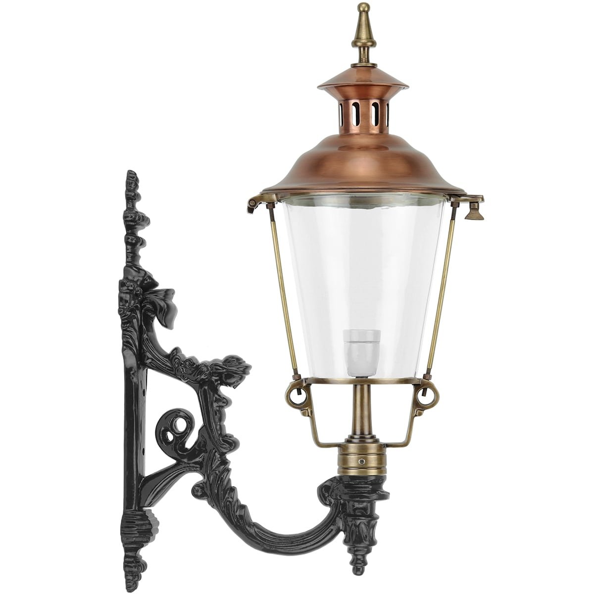 Wall lantern Beutenaken bronze - 83 cm