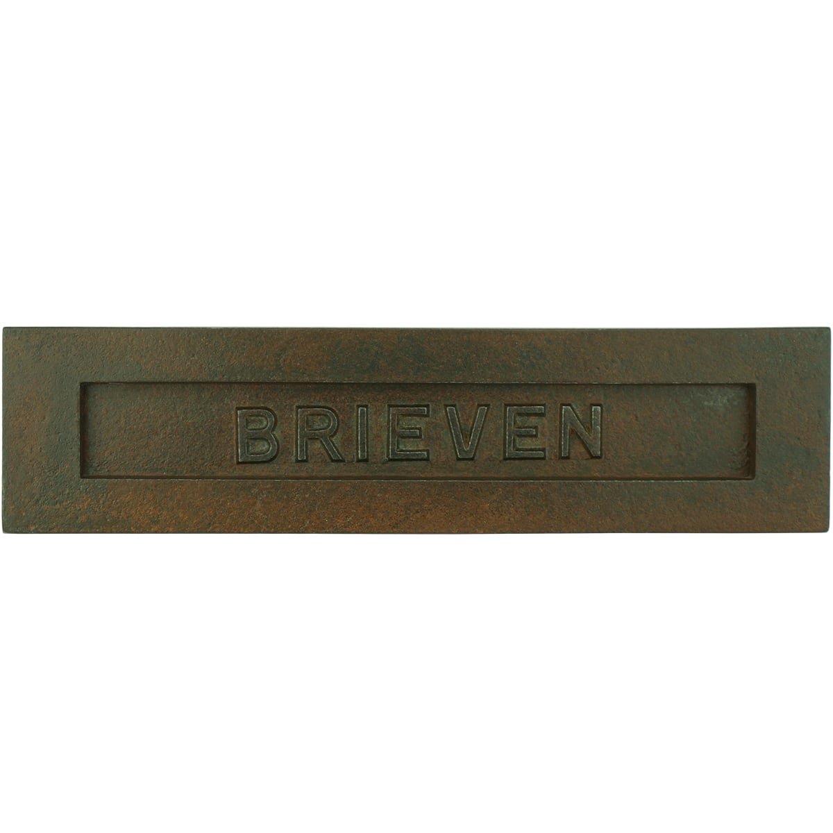 Mailbox plate Brieven rust Desborough - 90 mm
