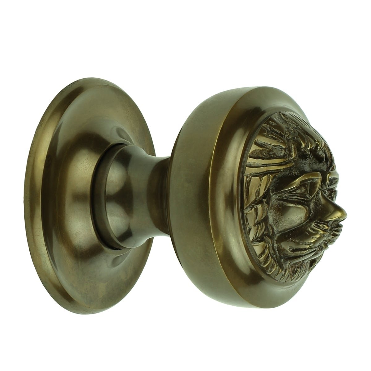 Hardware Doorknobs Doorknob lion head Baiersdorf - Ø 73 mm