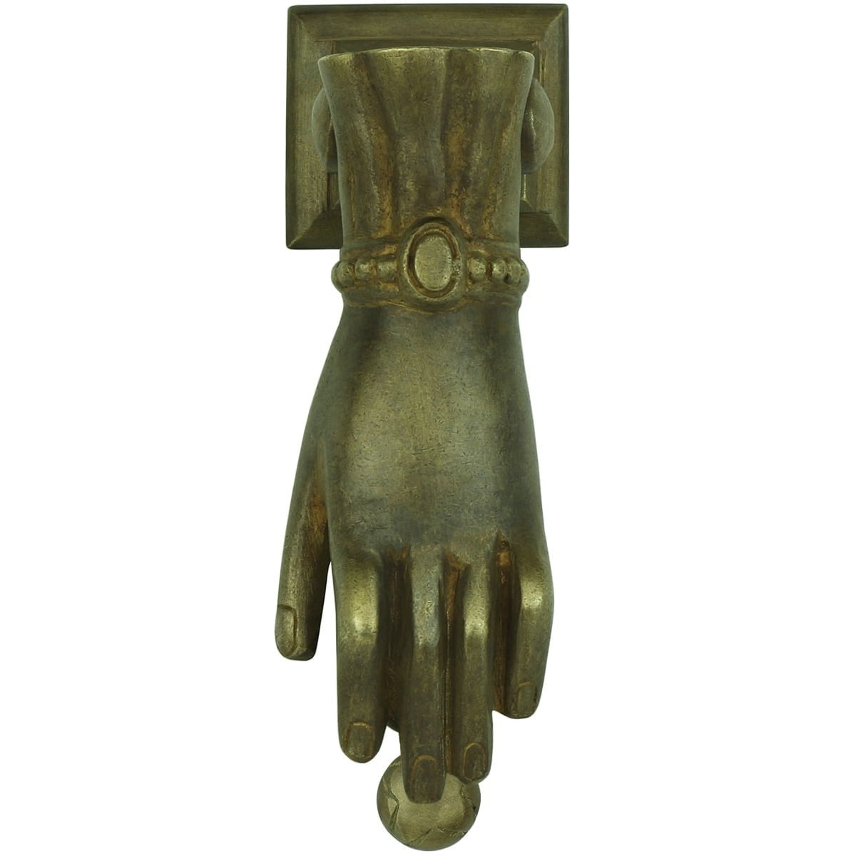 Deurbeslag Deurkloppers Deurklopper hand ornament Bürgel - 145 mm
