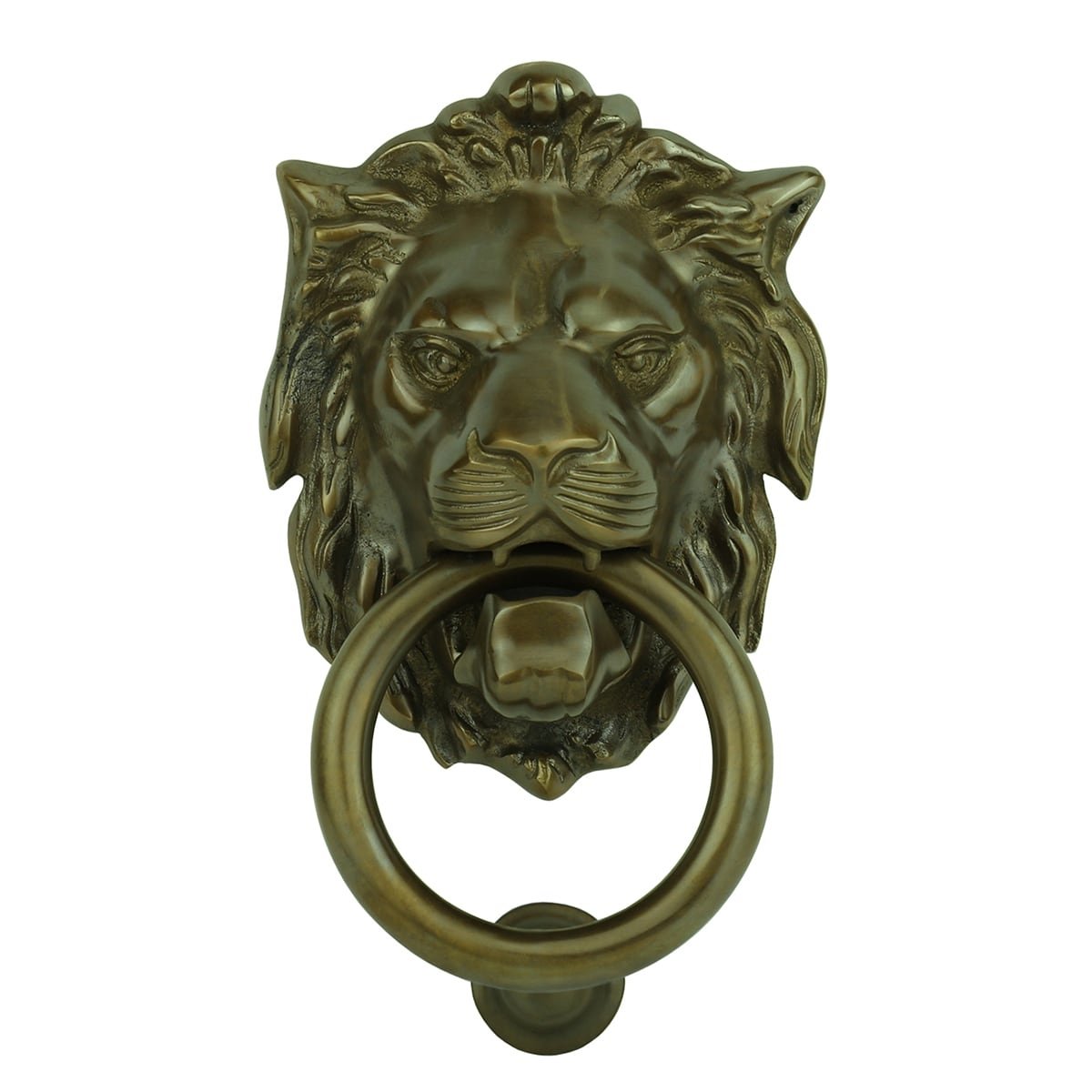 Hardware Door knockers Door knocker lion with ring Kyritz - 140 mm