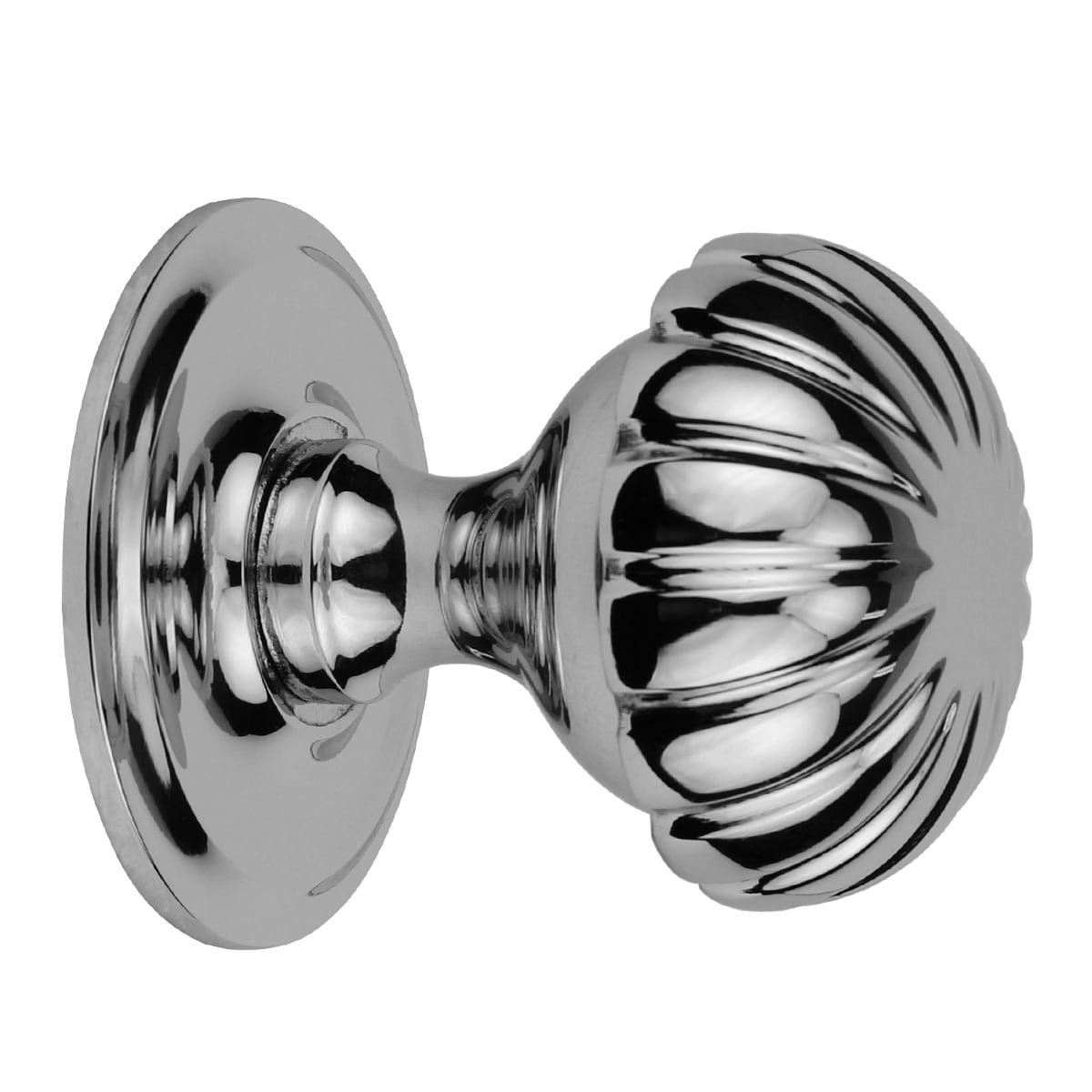 Doorknob outdoors chromed Essen - Ø 70 mm