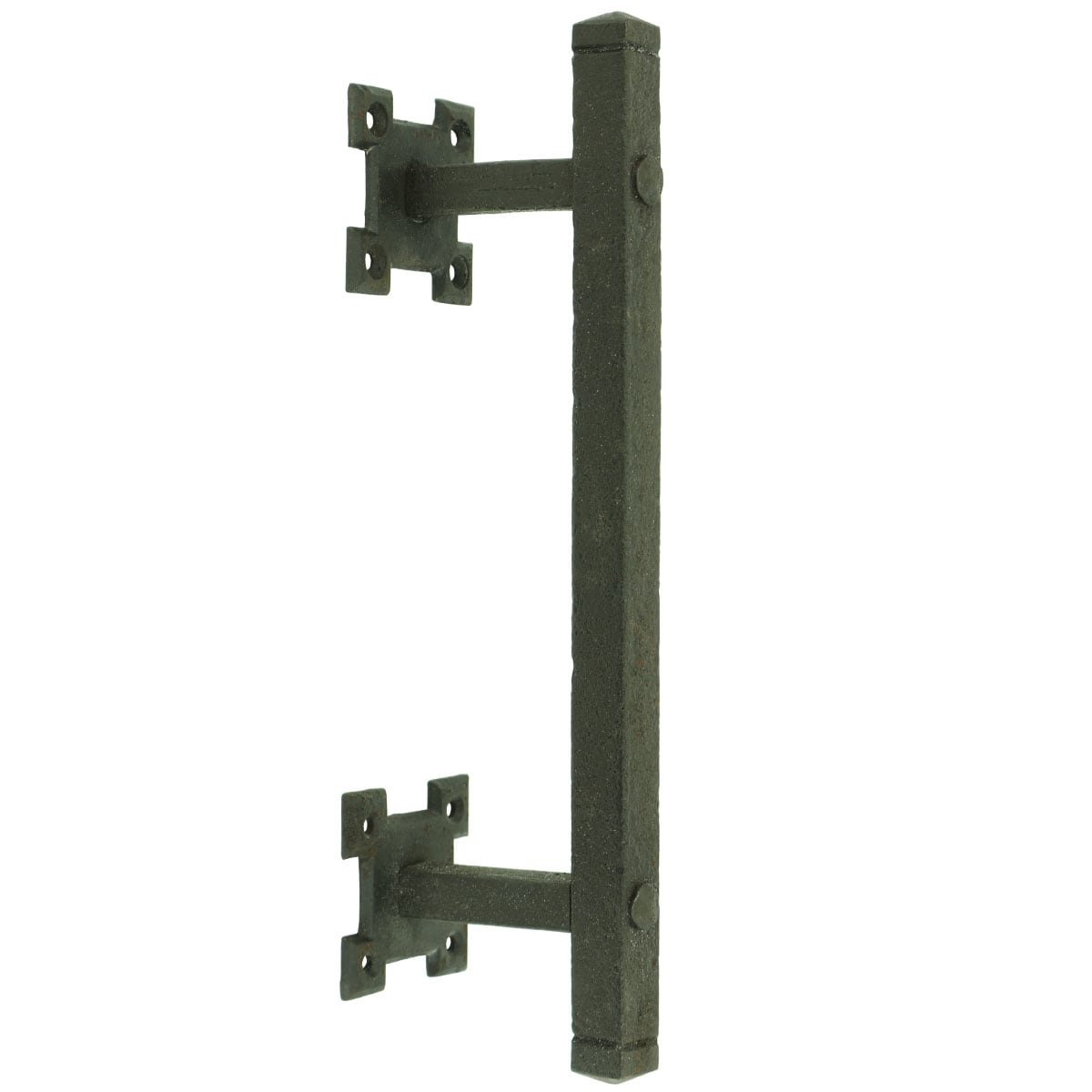 Hardware Door Handles Door handle rural cast iron Amberg - 245 mm