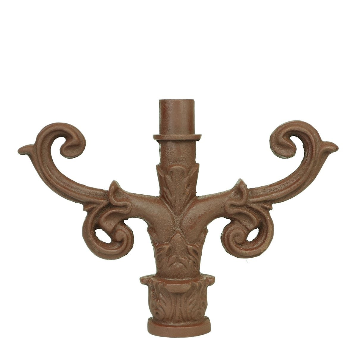 Ladder support cast iron with curls - 25 cm