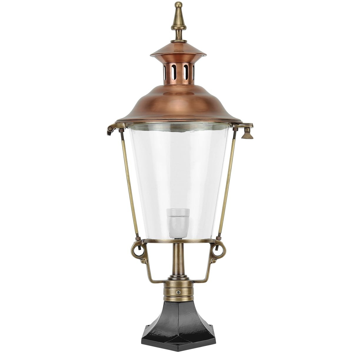 Garden Lighting Classic Rural Atmosphere lamp De Vecht copper - 70 cm