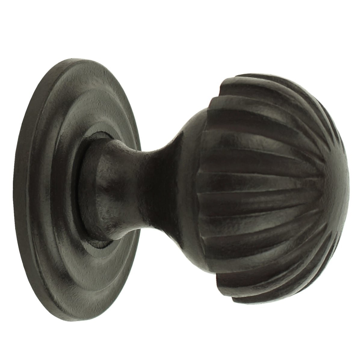 Doorknob heavy old cast iron Idstein - Ø 85 mm