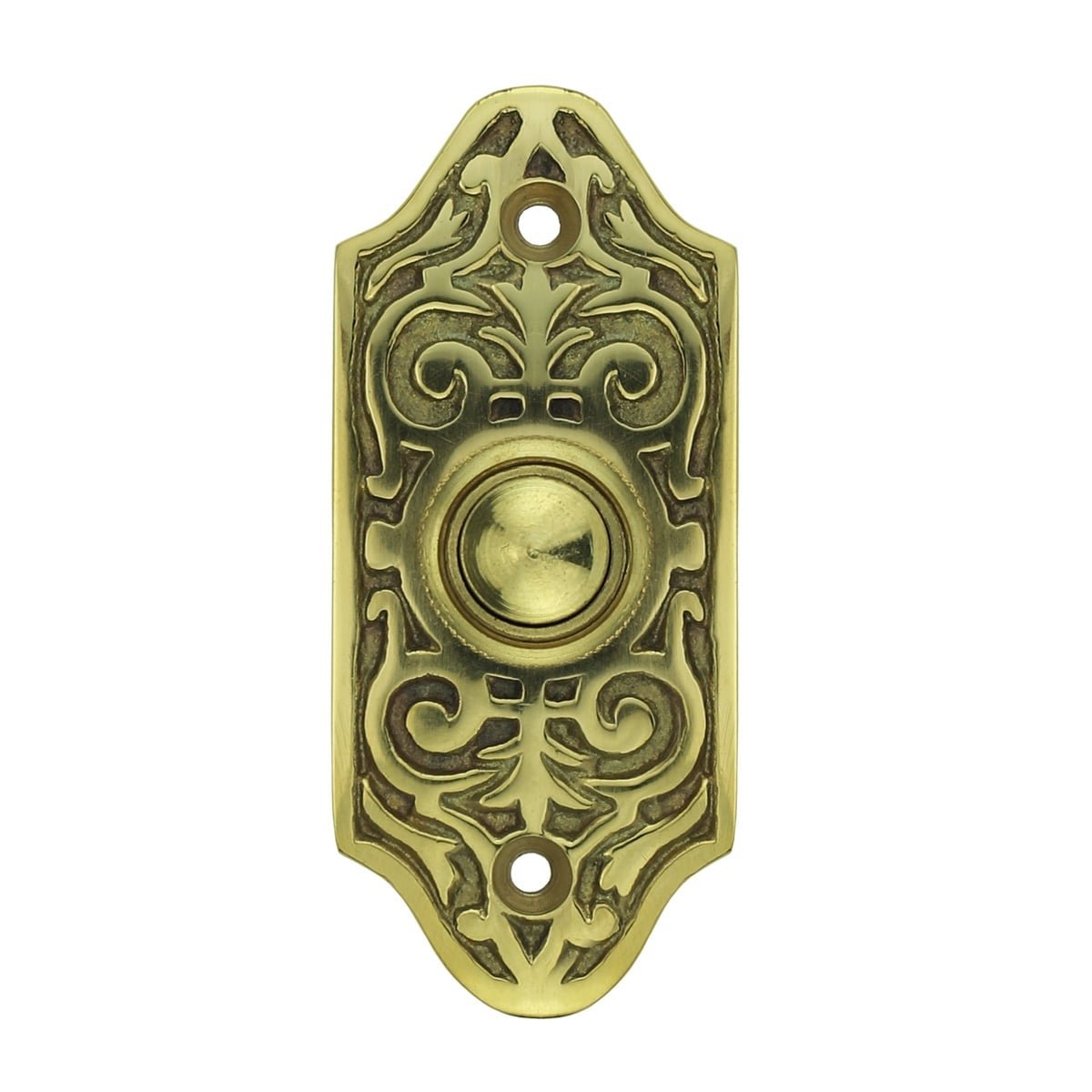 Home doorbell authentic brass Hoym - 80 mm