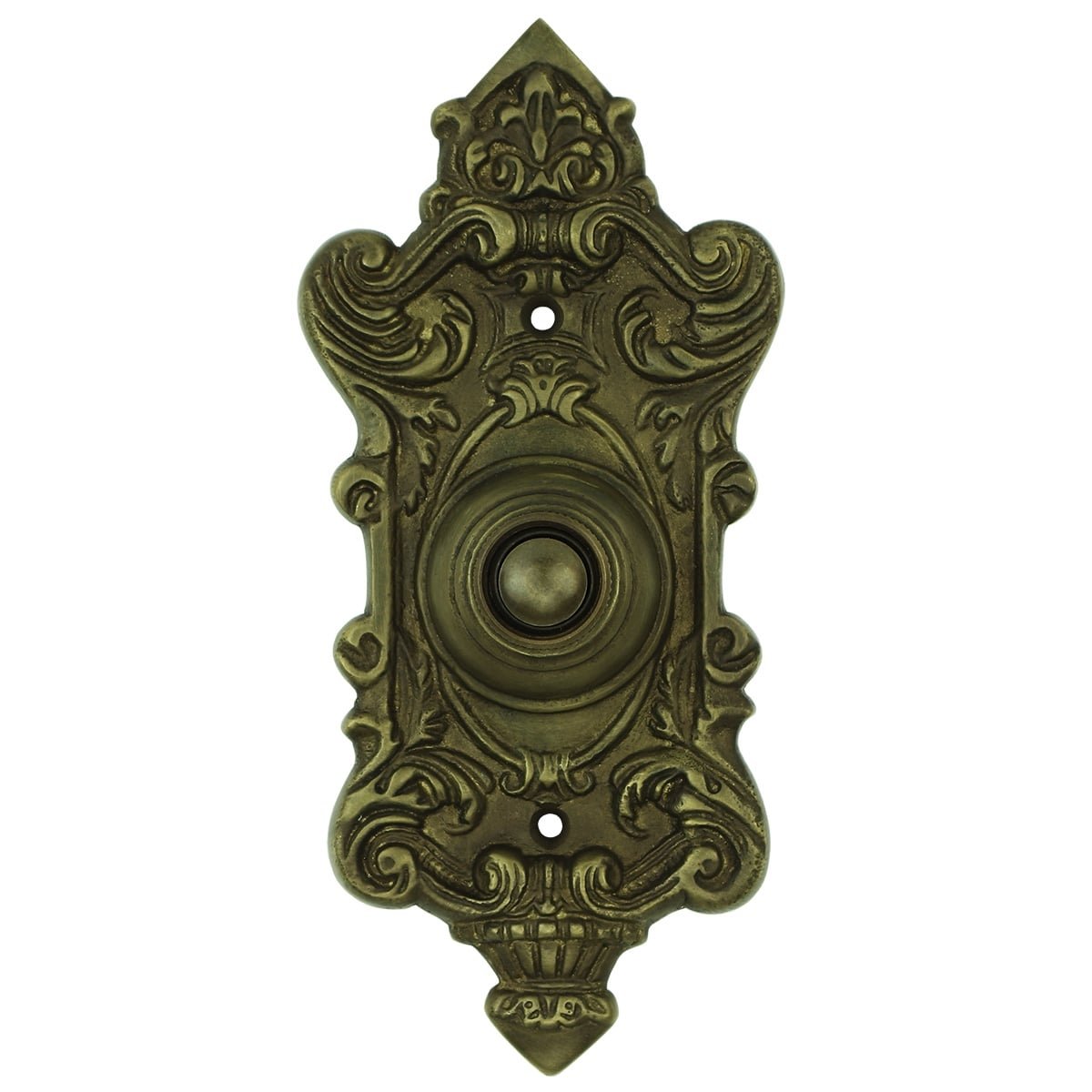 Drukbel Franse stijl oud brons Taucha - 150 mm