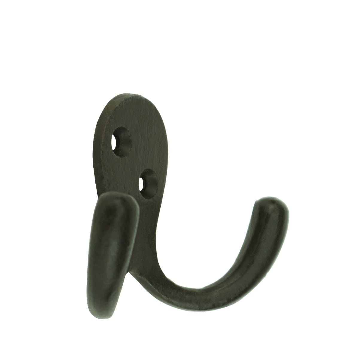 Kitchen hook double brown iron Borna - 49 mm