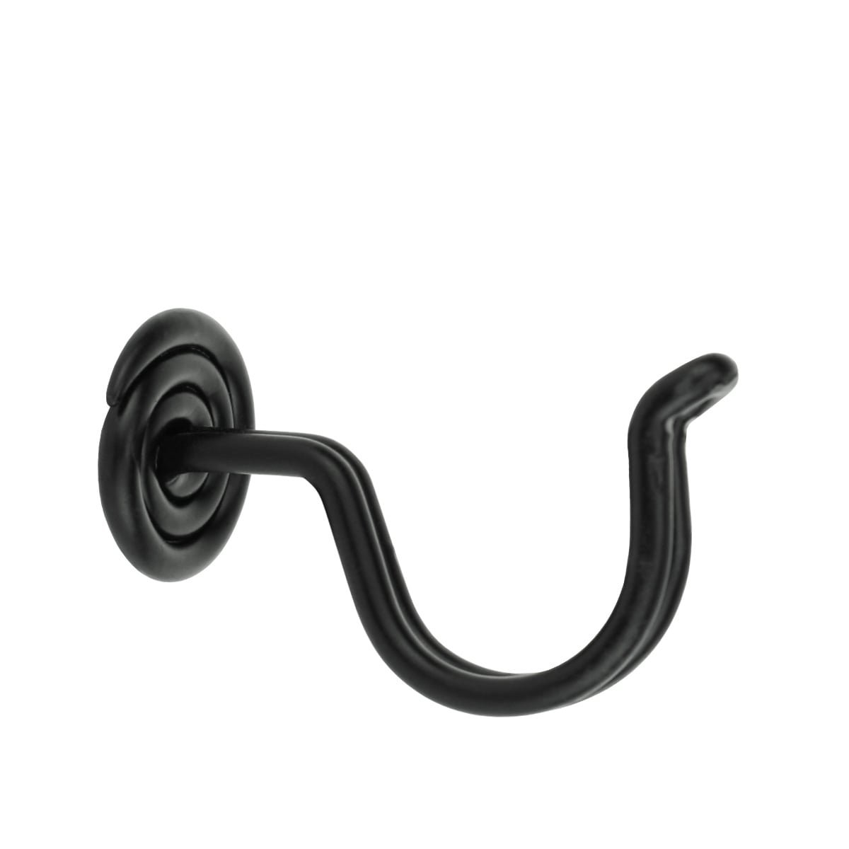 Patère fil de fer noir acier Altentreptow - 30 mm
