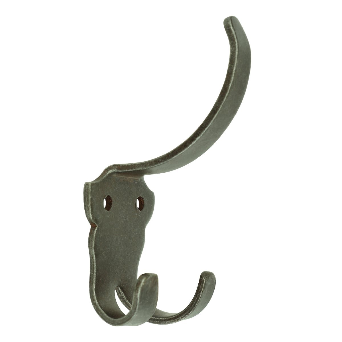 Clothes hook double steel Neuffen - 130 mm